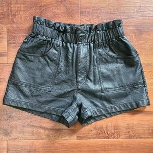KanCan Black High Waist Women Shorts